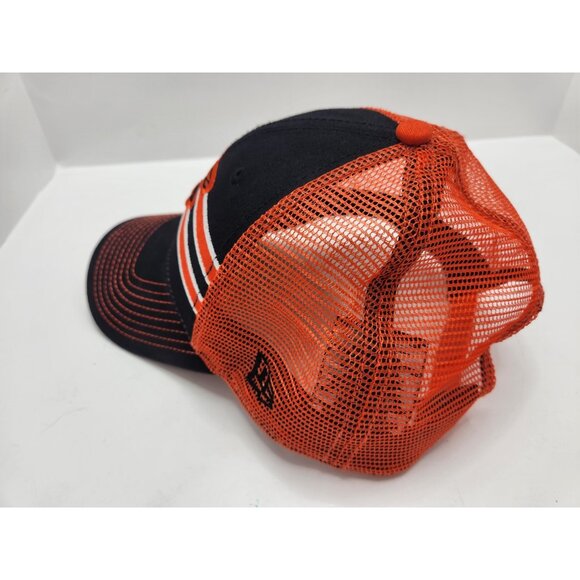 Baltimore Orioles Adult Snapback Hat New Era Orange Black Mesh Baseball Cap Mens - Picture 5 of 12